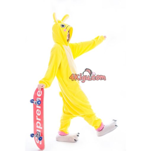 4Kigurumi Custom Happy Rabbit Cosplay Tree Friends Animal Onesies Cuddles Bunny