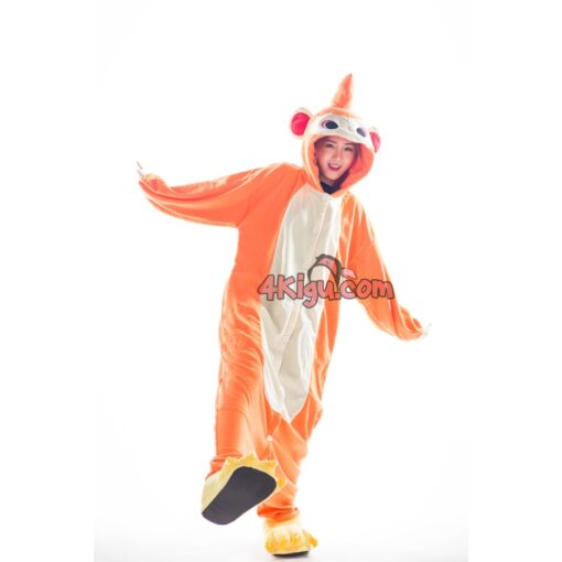 Chimchar Kigurumi Onesie Halloween Costumes - Image 2