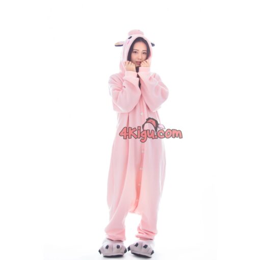 Clefairy Kigurumi Anime Custom Couple Outfit Onesie - Image 6