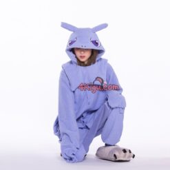 Custom Kigurumi Legendary Metwo Halloween Cat Psychic Onesie