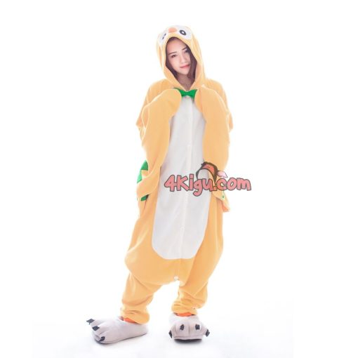 Rowlet Kigurumi Ash Onesie Halloween Costumes - Image 3