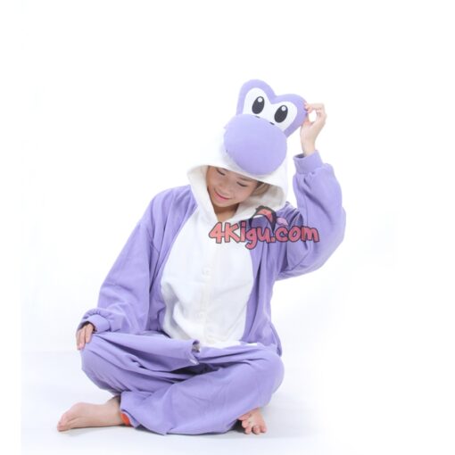 Kigurumi Custom Game Mount Onesies Purple Super MaYo Dragon