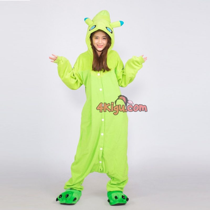 Kigurumi Custom Pokefan Onesie Kawaii Mythical Cele Forest Fairy