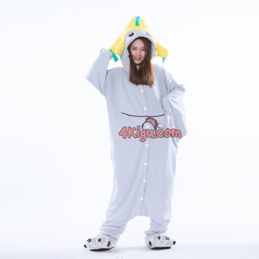 Jirachi Kigurumi Onesie Costume Pajama