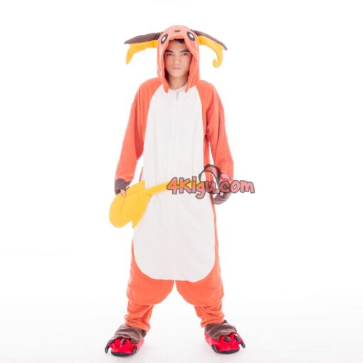 Custom Kigurumi Halloween Cosplay Pajamas Electric Evolution Hamster