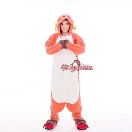 Custom Kigurumi Halloween Cosplay Pajamas Electric Evolution Hamster