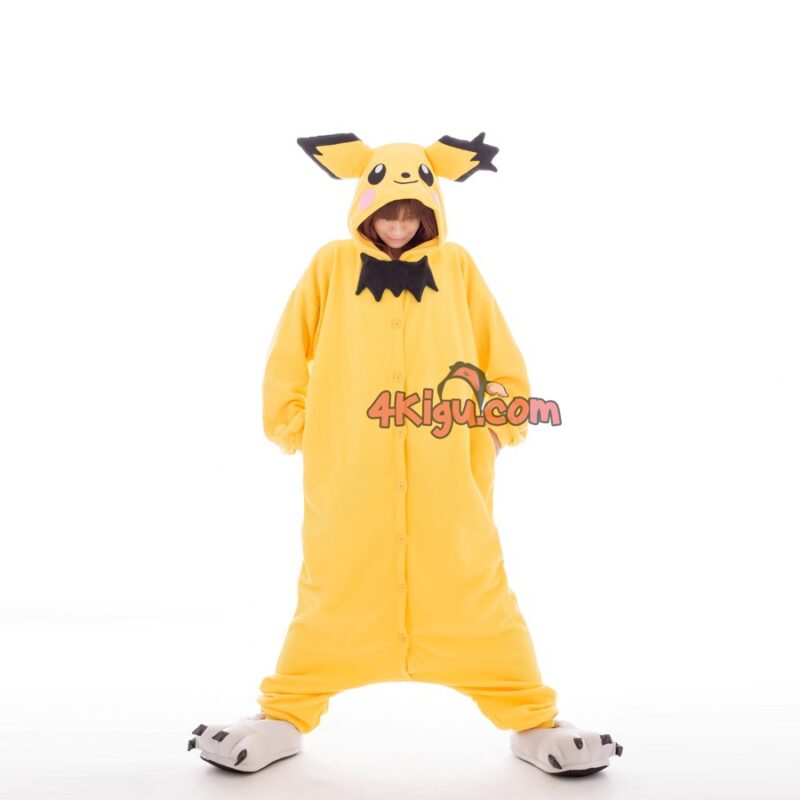 Custom Kigurumi Party Pyjama Animal Onesies Squirrel Pi Electric Chu