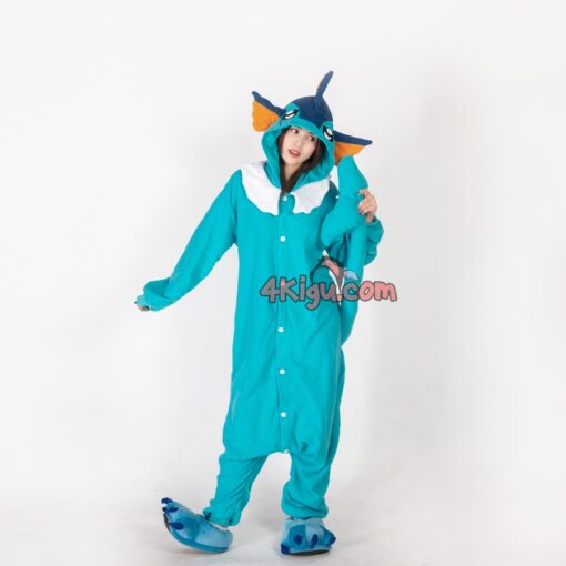 Vaporeon Kigurumi Onesie Cute Costumes - Image 3