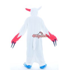 Kigurumi Custom PokeFun Onesie Pajama Zan Mongoose White Cat