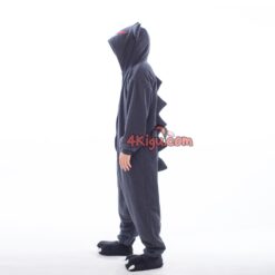 Custom Kigurumi Anime Ghost Onesies Grey Geng Poison ar