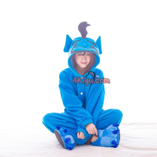 Kigurumi Jumpsuit Aladdin Onesie Halloween Cosplay Genie