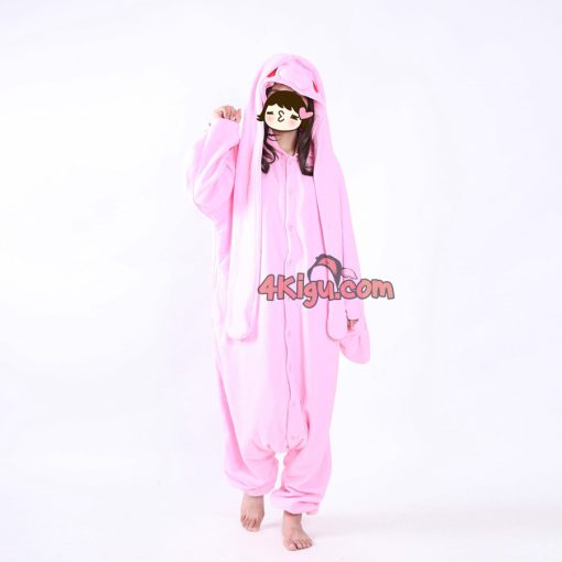 Pink GLOOMY Bunny Cartoon Cosplay Onesie