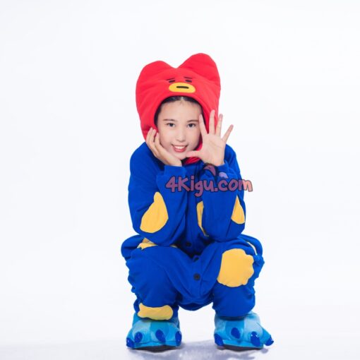 Love ET TATA Kim Tae Hyung Kigurumi BTSboy Character Onesie Pajamas - Image 2