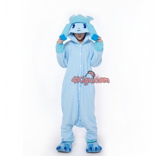 Glaceon Kigurumi Soda Onesies Cute Costumes - Image 2