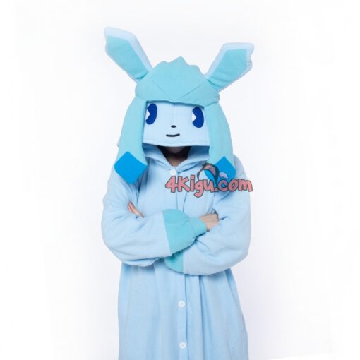 Glaceon Kigurumi Soda Onesies Cute Costumes - Image 4