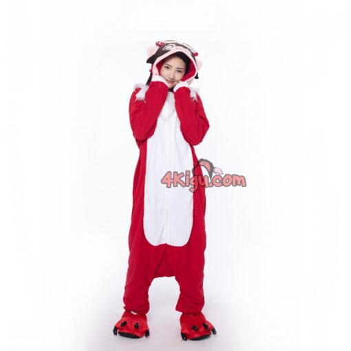 Amber Baron Bunny Kigurumi Character Cosplay Onesie - Image 3