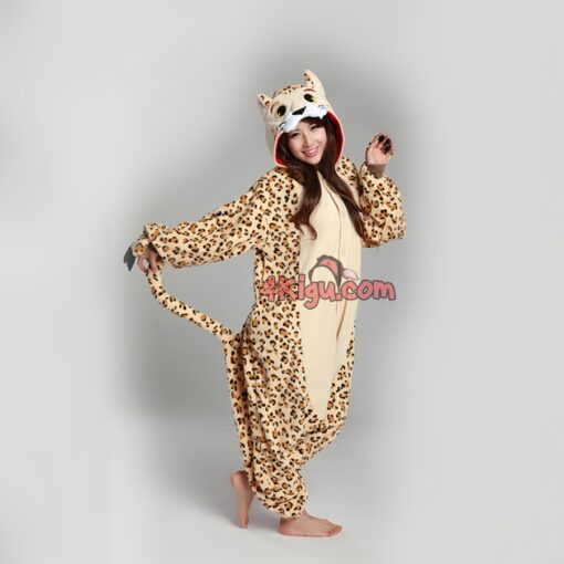 Leopard Kigurumi Animal Cartoon Pajamas - Image 2