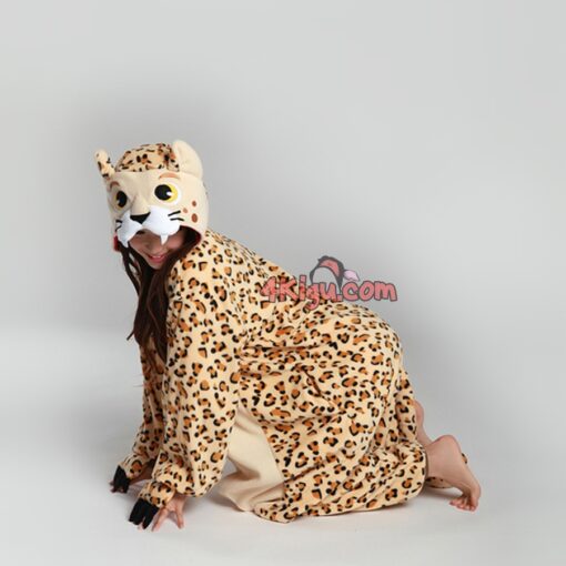 Leopard Kigurumi Animal Cartoon Pajamas - Image 3