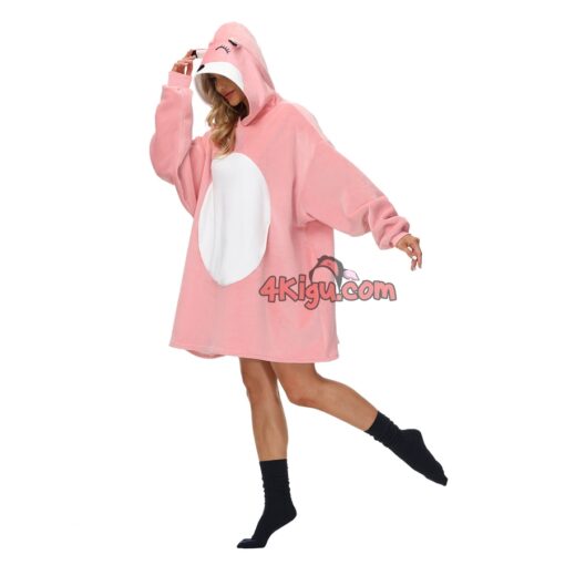 Wearable Blankets Adult Kigurumi Fox Otaku Hoodie - Image 5