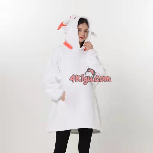 Scorbunny Wearable Blankets Kigurumi Hoodie - Image 2