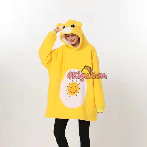 Funshine Bear Hoodie Wearable Blankets Adult Kigurumi - Image 3