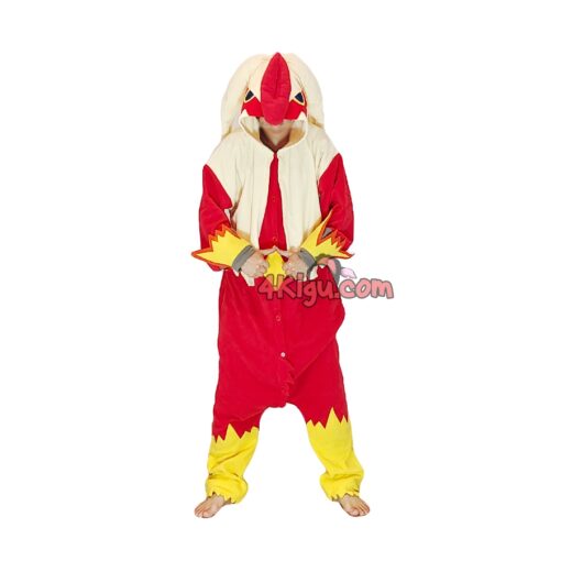 Blaziken Kigurumi Costume Christmas Onesie - Image 2