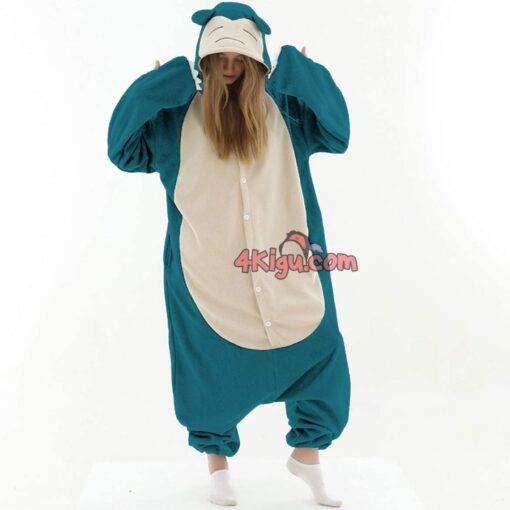 Snorlax Kigurumi Pocket Monsters Onesies - Image 4