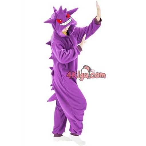 Gengar Kigurumi Onesie Character Costume - Image 3