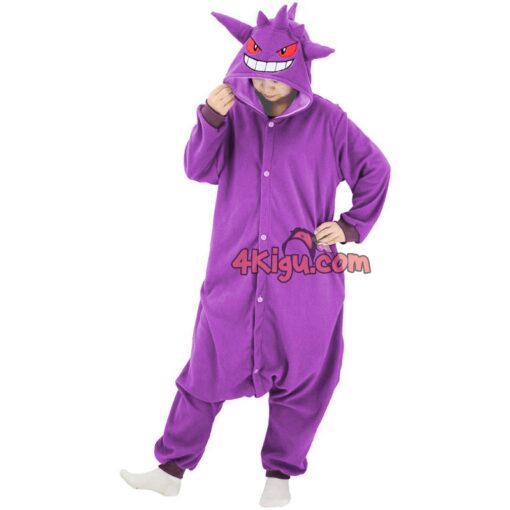 Gengar Kigurumi Onesie Character Costume - Image 2