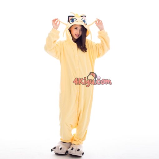 Meowth Kigurumi Sweet Ideas Custom Onesie - Image 4