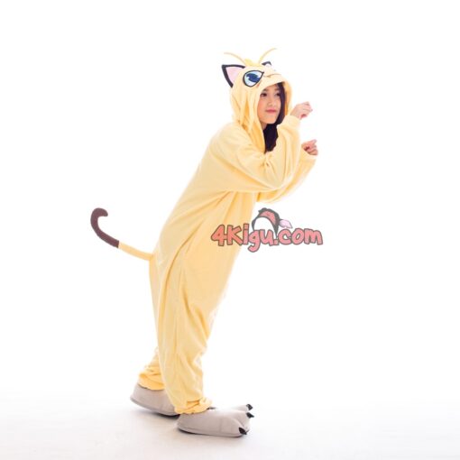 Meowth Kigurumi Sweet Ideas Custom Onesie - Image 2