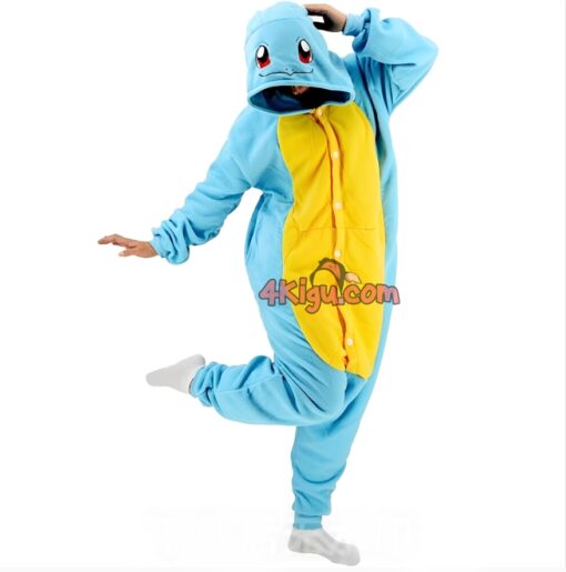 Squirt Turtle Pocket Monsters Kigurumi Onesie - Image 3