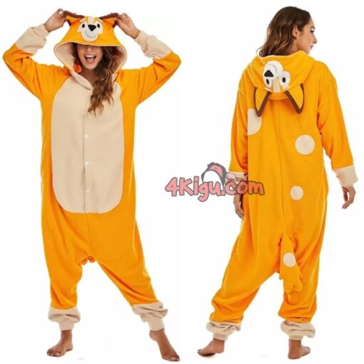 Bingo Dog Cartoon Kigurumi Pajamas