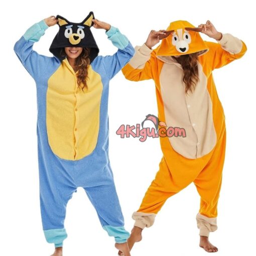 Bingo Dog Cartoon Kigurumi Pajamas - Image 2