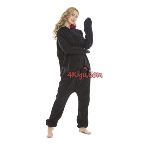 Black Shark Kigurumi Funny Style Animal Onesies - Image 3