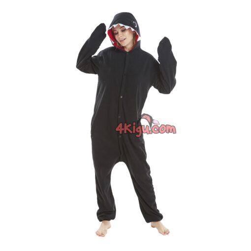 Black Shark Kigurumi Funny Style Animal Onesies - Image 2