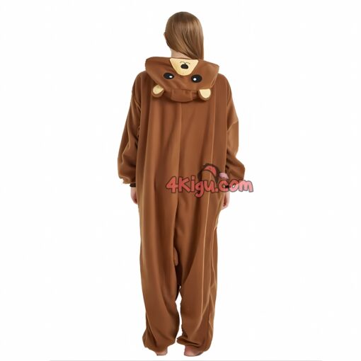 Brown Bear Kigurumi Animal Onesie For Adults