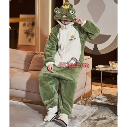 Frog Prince Lovers Kigurumi Couple Pajamas - Image 3