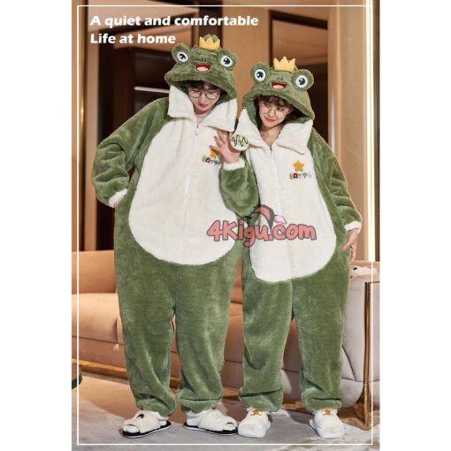 Frog Prince Lovers Kigurumi Couple Pajamas - Image 2