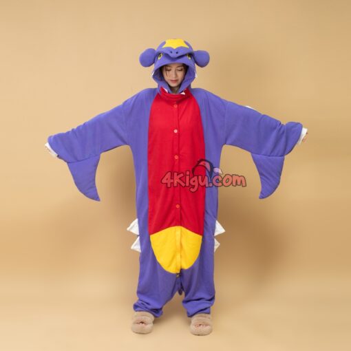 Garchomp Kigurumi Onesie Halloween Costumes - Image 4