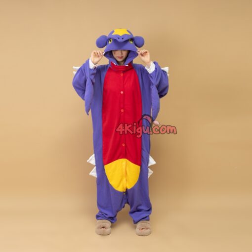 Garchomp Kigurumi Onesie Halloween Costumes - Image 3