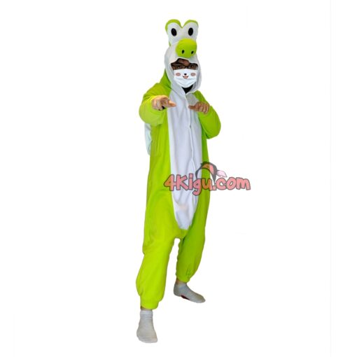 Green Yoshi Kigurumi Halloween Style Pajamas