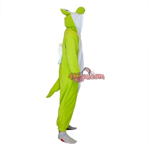 Green Yoshi Kigurumi Halloween Style Pajamas - Image 4