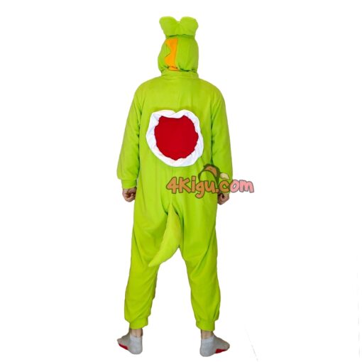 Green Yoshi Kigurumi Halloween Style Pajamas - Image 5