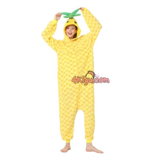 Pineapple Cartoon Style Kigurumi Onessies - Image 3