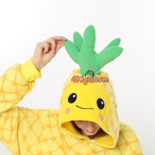 Pineapple Cartoon Style Kigurumi Onessies - Image 4