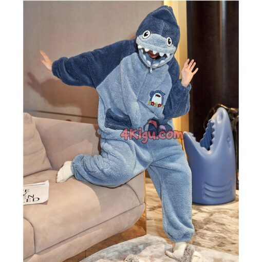 Shark Lovers Kigurumi Couple Pajamas - Image 4