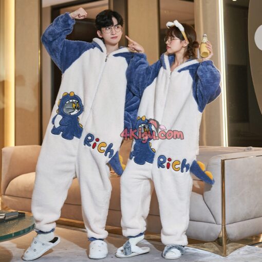 Tom Cat Lovers Kigurumi Couple Pajamas - Image 2