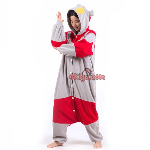 Ultraman Kigurumi Anime Party Pajamas - Image 2