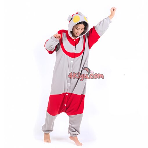 Ultraman Kigurumi Anime Party Pajamas - Image 3